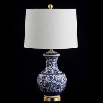 Jennifer 25.25" Ceramic/Metal LED Table Lamp